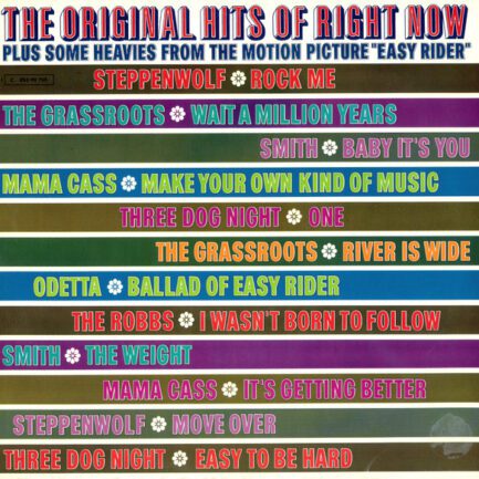 Various – The Original Hits Of Right Now Plus Some Heavies From The Motion Picture "Easy Rider"
